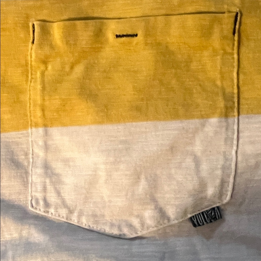 Volcom Multicolor Striped V-Neck Tee - Picture 3 of 9
